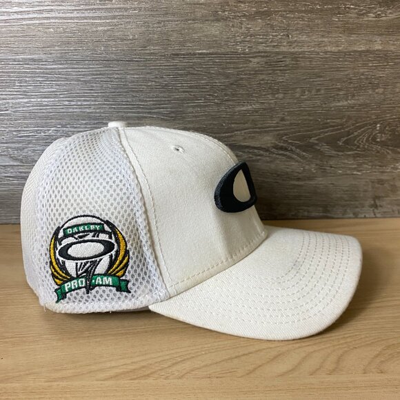 Oakley Pro Am Hat Cap Fitted Mens Large Golf Tournament Mesh New Era Stretch - Picture 6 of 10